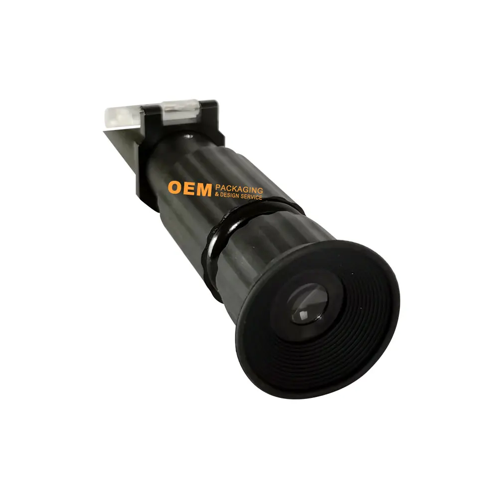 0-10% Portable Manually Chart  Brix Refractometer Price with LED light