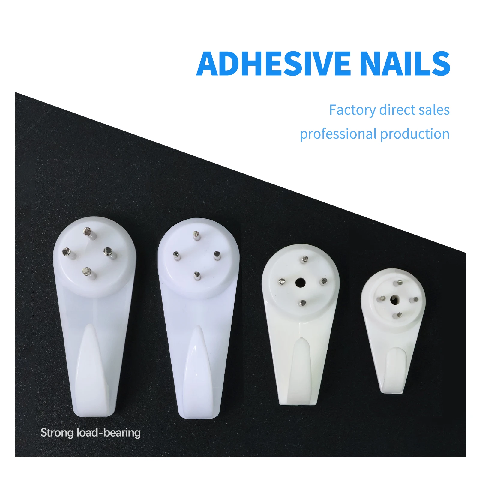 X0909 TS-H22 крючки для гипсокартона бесследный пластиковый настенный крючок ногтей вешалки фоторамки небольшой размер 6*30 мм