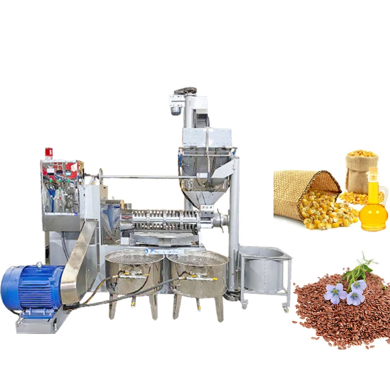 cold oil press machine screw type cooking oil pressing machine canola coconut walnut oil extract machine