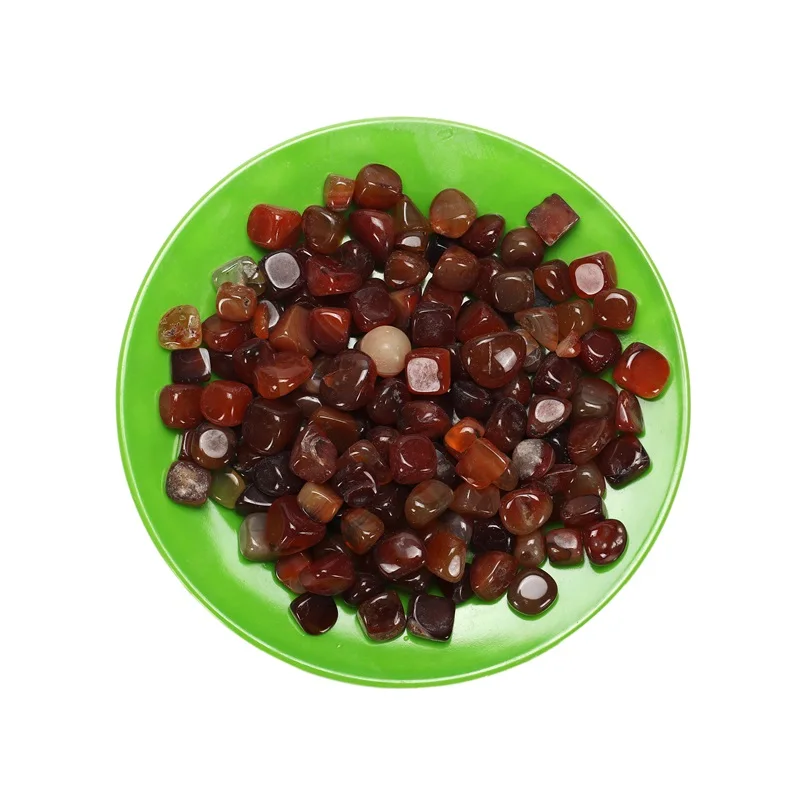 Chinese merchants supply high-quality polished multi-color agate rolling stones