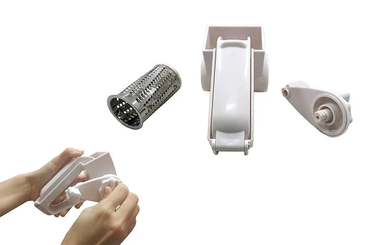 Creative Manual Cheese Slicer Plastic Rotary Cheese Grater ABS Grater