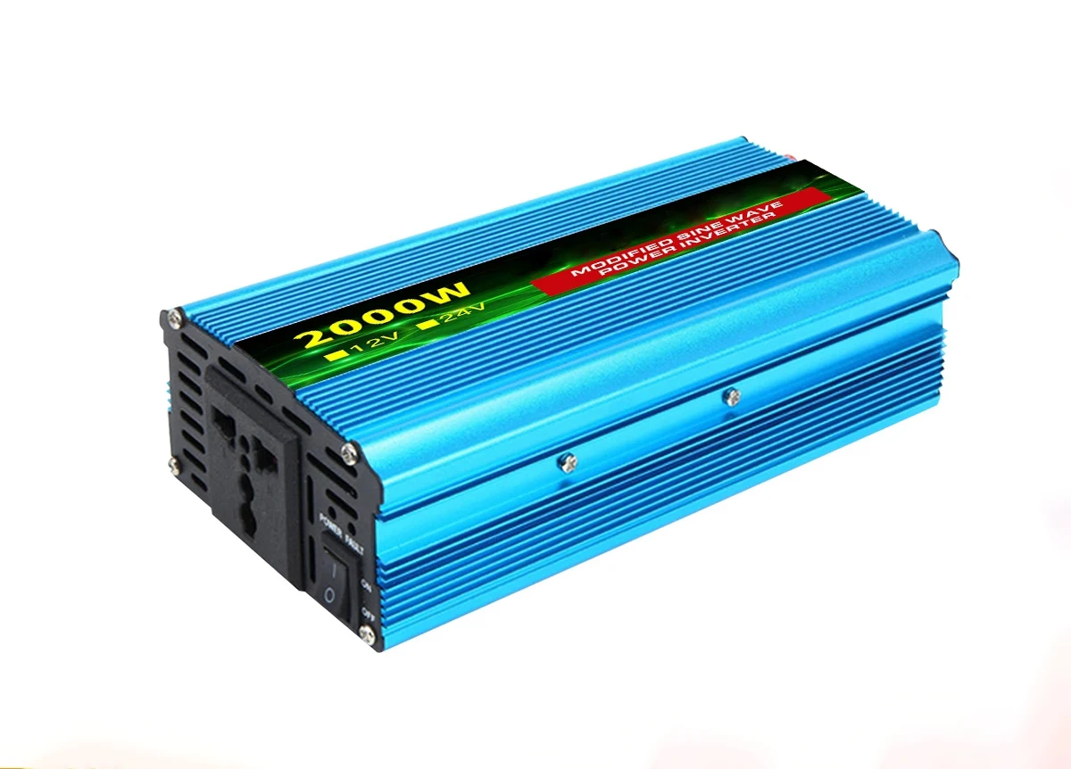 1500W/2000W/2600W DC 12V в AC 220V адаптер зарядного устройства универсальный ЕС розетка автомобильные аксессуары портативный автомобильный инвертор