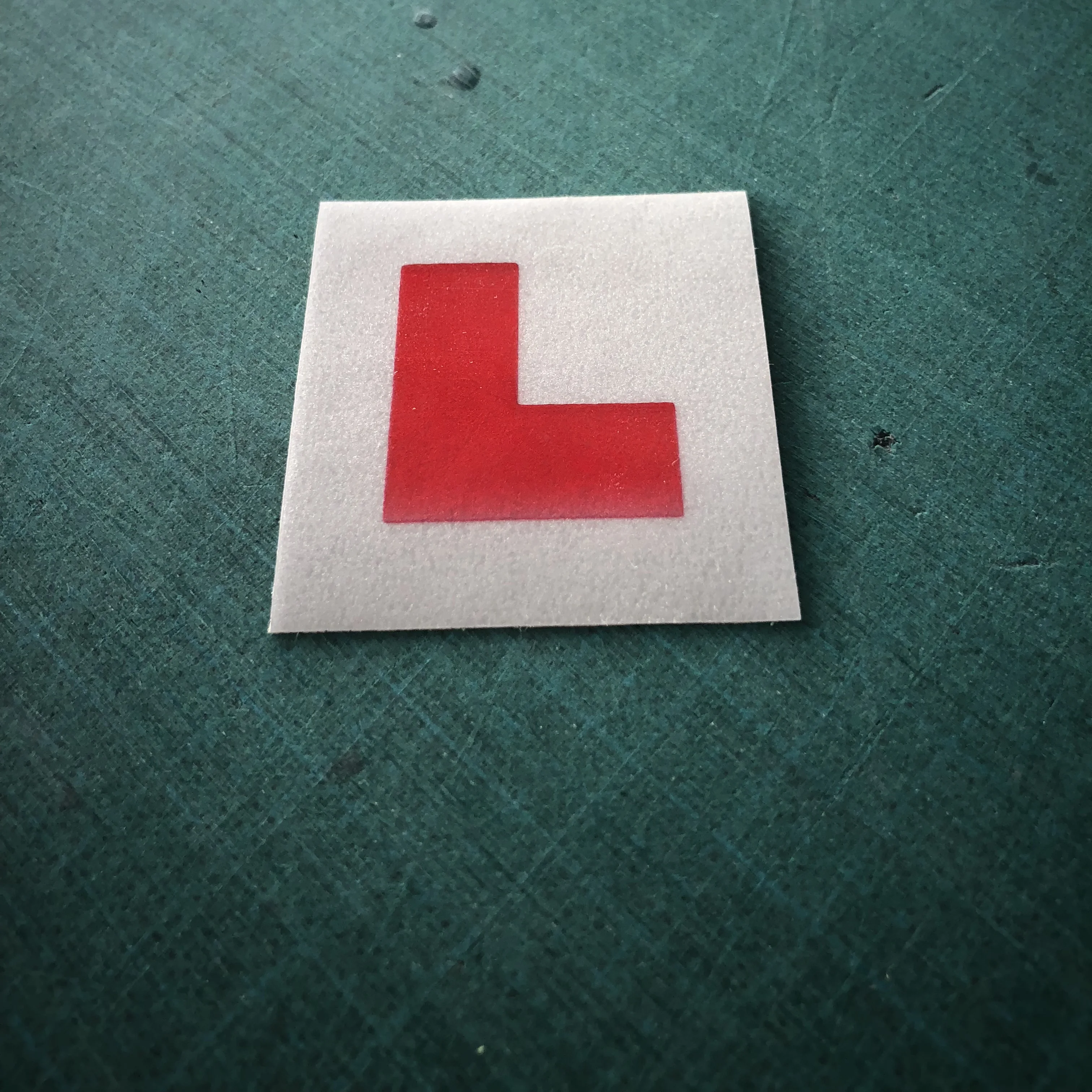 custom soft pvc car magnet sticker car stickers vinyl L plates magnetic car signs