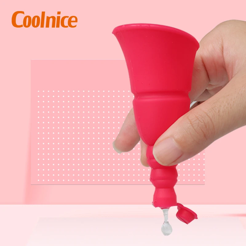 Coolnice Экологически чистая многоразовая менструальная чаша высококачественная медицинская силиконовая