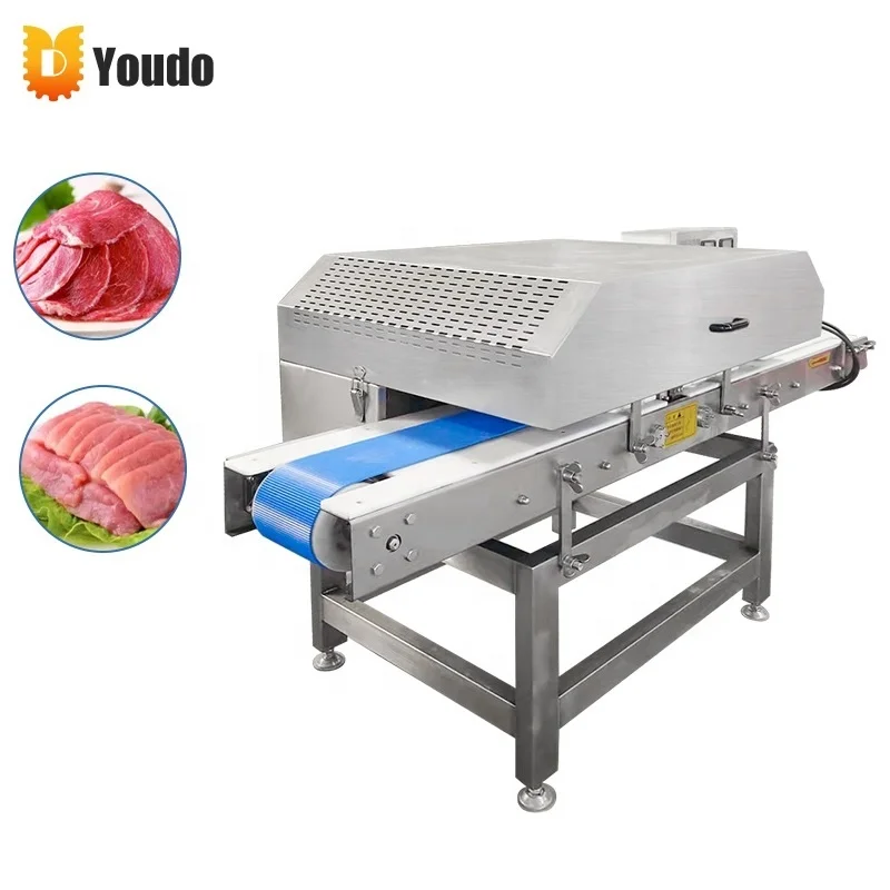 Stainless steel Pork Chips slicer machine fresh meat cutter machine Chicken breast chips cutting machine