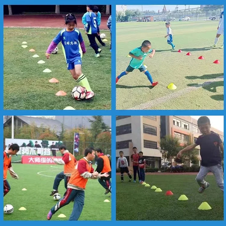 Wholesale Sports Marker Cones and Sport Disc Cones Soccer Training Obstacle Agility Cones