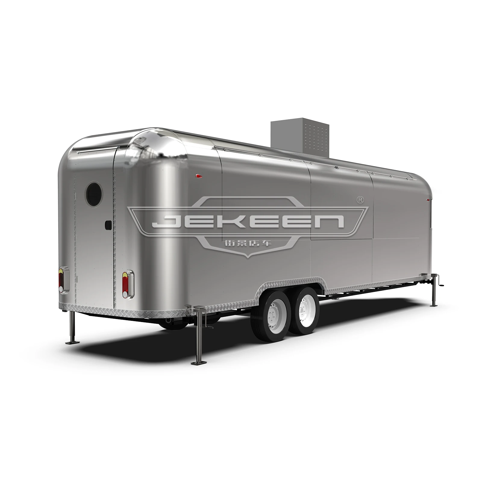  JEKEEN AirStream продовольственный грузовик лагерный кухонный прицеп с оборудованием Sott-8