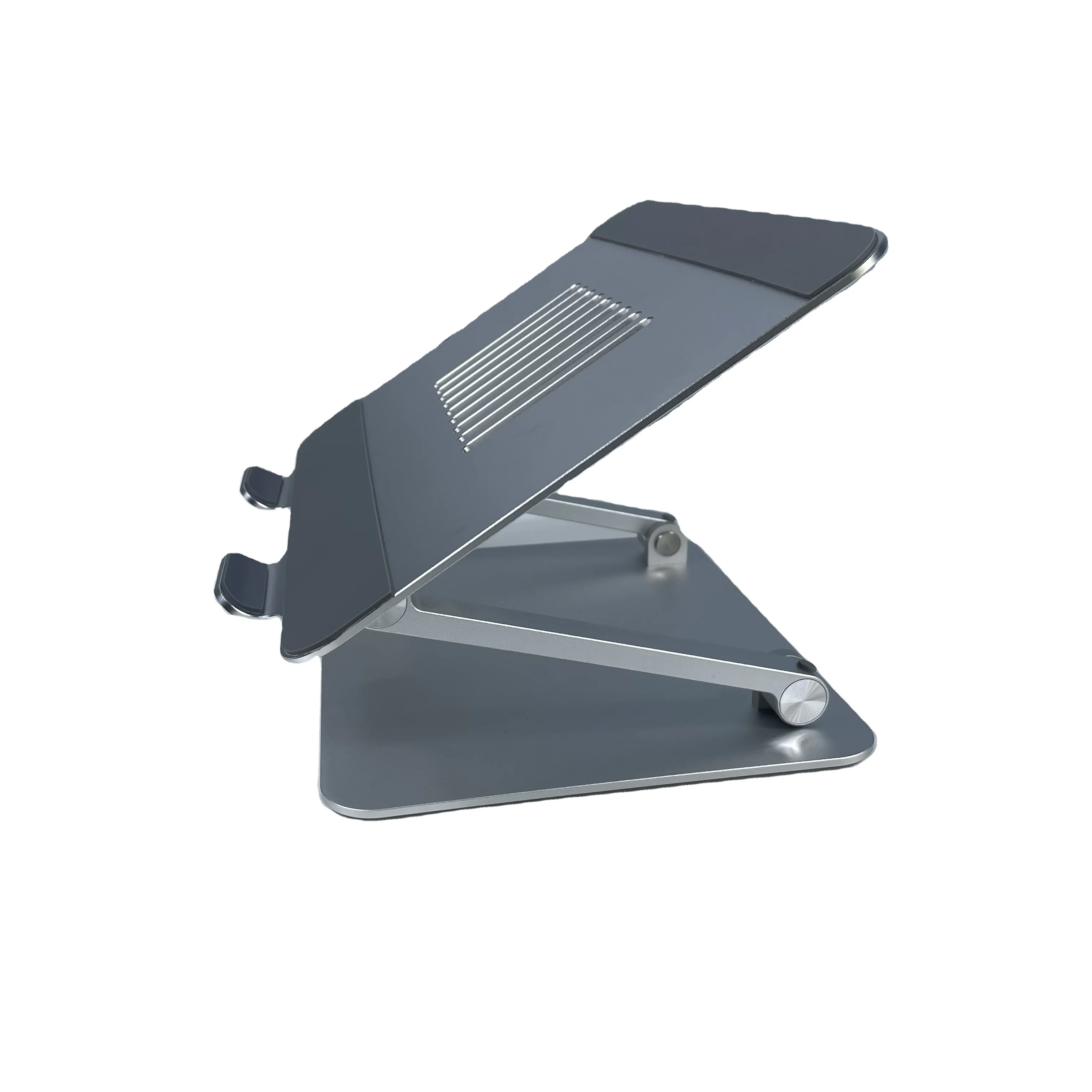 
Height Adjustable Foldable Aluminum Laptop Rising Stand 