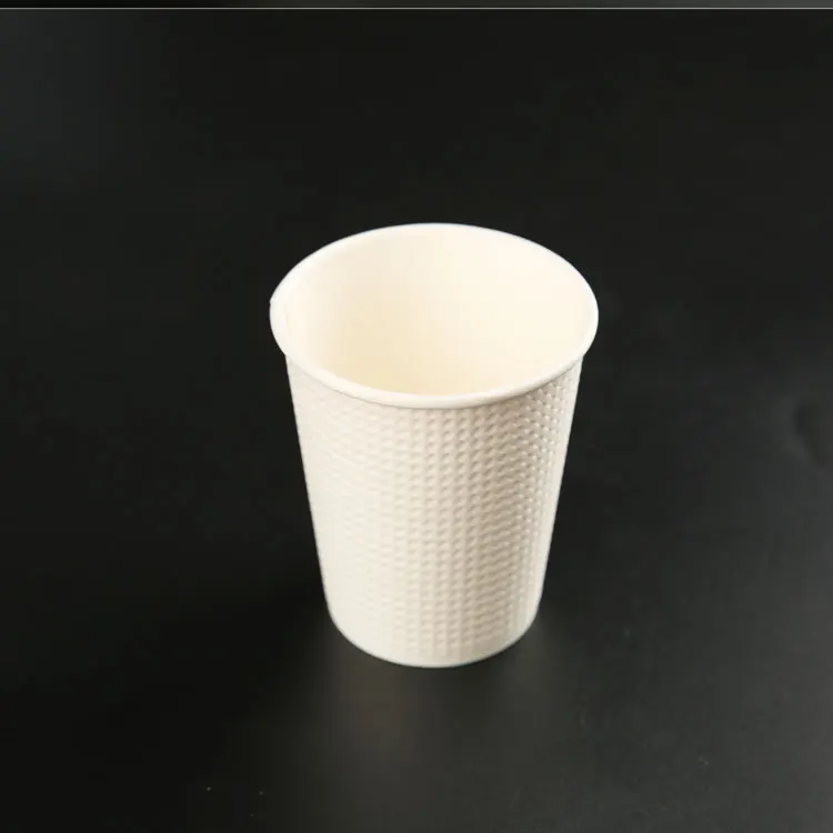 New Design Eco-friendly Disposable custom print embossed milkshake smile paper coffee cups
