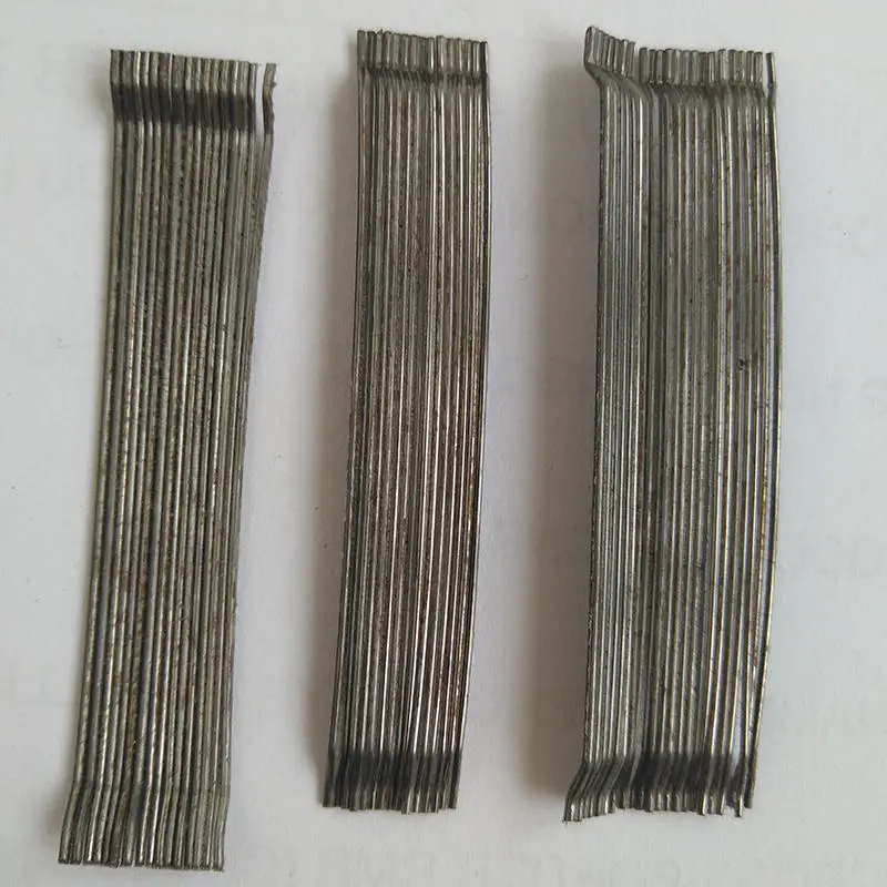 High Quality Corrugated Steel Fiber China Factory Loose Hooked End Graphic Design Solution Concrete Metal Building Materials