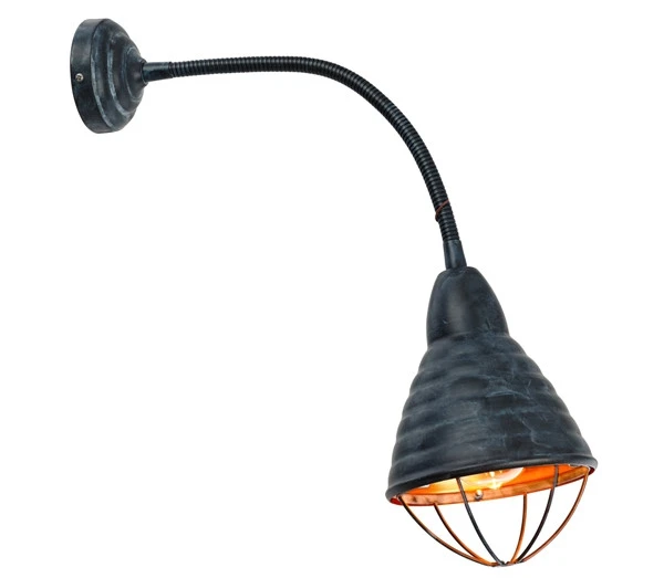 
Nordic antique vintage indoor decorative Industrial style iron wall lamp 