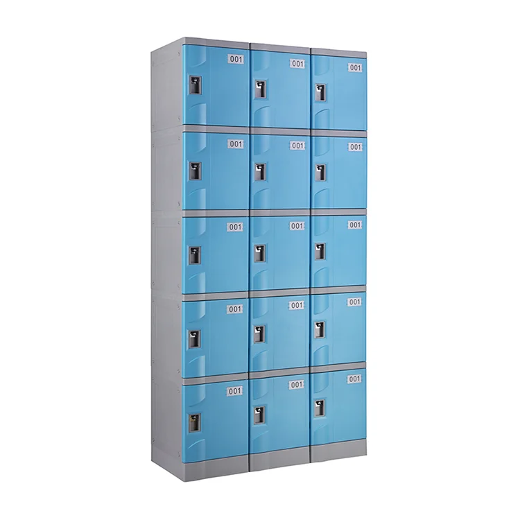 factory wholesale abs plastic locker students outdoor plastic storage cabinet swimming pool locker