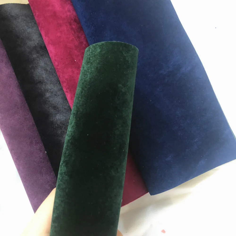 Новое поступление 2019, мягкие бархатные тканевые листы для обуви и поделок, оптовая продажа