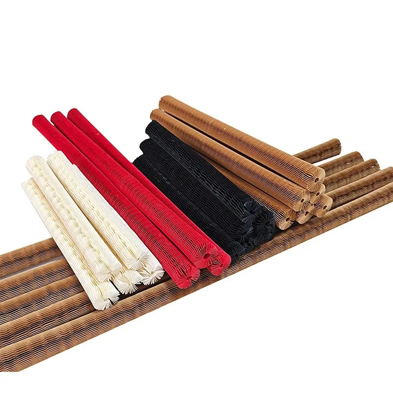 Kraft Degradable 101 Hot Selling Wine Bottle Ceramic Products Edge Protector Honeycomb Paper Sleeve Factory Wholesale