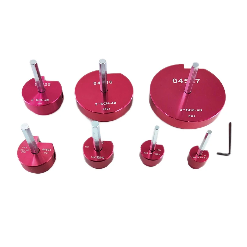 pvc pipe reamer set plastic pipe fitting reamer kit plastic plumbing fittings joint tools 1.5 inch pipe reamer