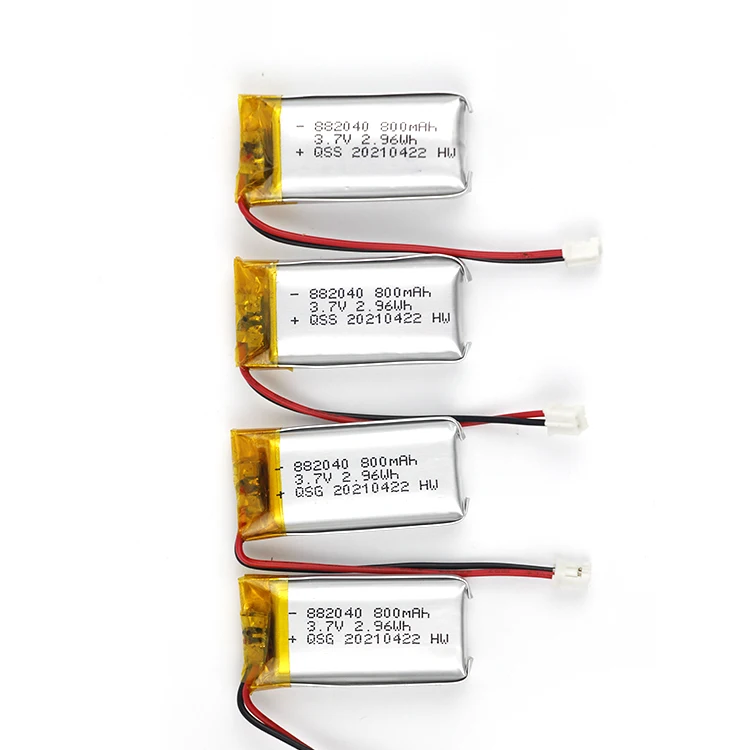 Литий-полимерный аккумулятор 3,7 v 800mah 882040 652540 3,7 v 800mah литий-ионный полимерный аккумулятор