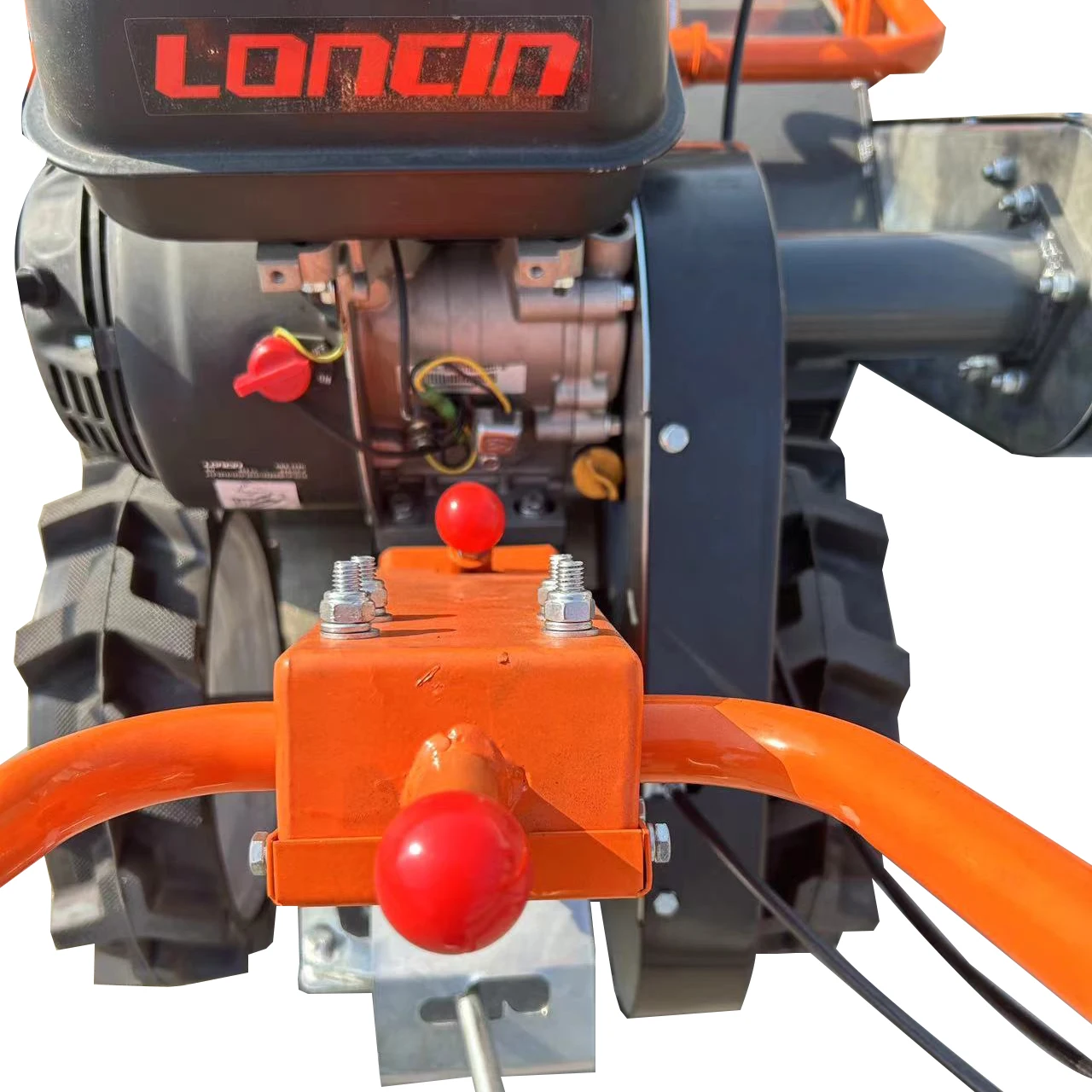 Flail lawn mower Small household lawn mower Single person operation is simple and powerful