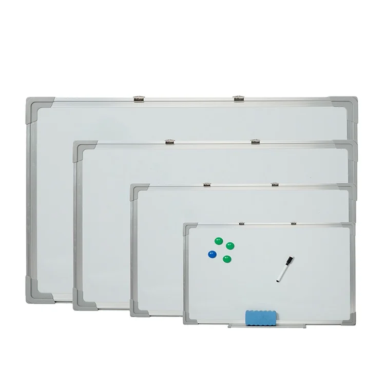 Standard size 60X90cm whiteboard classroom writing white board memo board