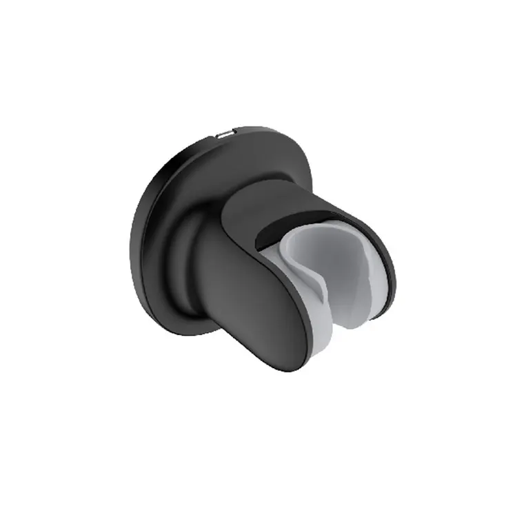 P00092SP Overstock Self Adhesive Shower Holder Wall Mount Shower Bracket Drill Free Wall Bracket for Black Shower Head
