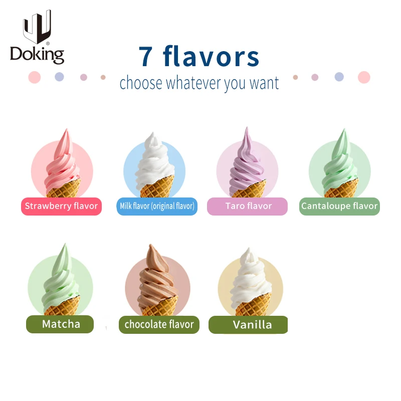 Doking лидер продаж свежий фруктовый вкус ванильный порошок