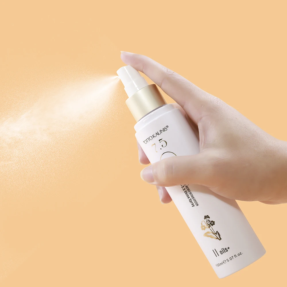 OEM Private Label Hair Care Products Orgain Jojoba Oil Scalp Treatment Shine Thermal Protection Hair Mist Spray