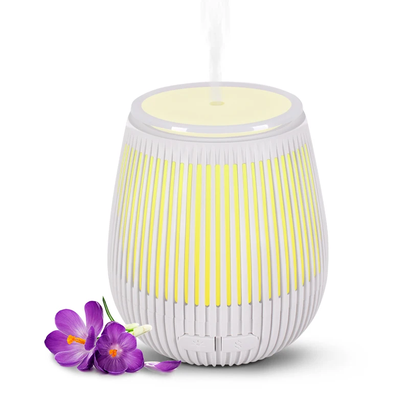 New Design 100ML Aroma diffuser mute ultrasonic cool mist essential oil 7 color led light mini air humidifier home