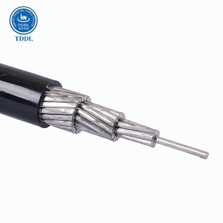 Covered Line Wire Aluminum Conductor XLPE Insulated for 600v overhead secondary distribution lines