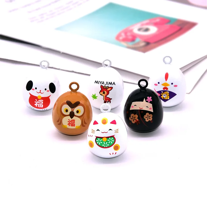 Promotion favorable price all kinds of animal shape bells ornament cartoon decoration bell