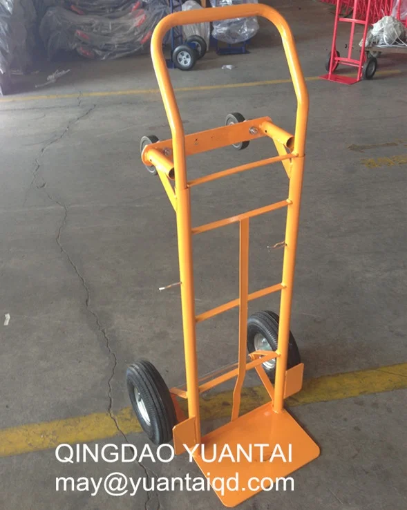 2 in multi function 1 200 kg loading with 3.50-4 pneumatic air wheel platform hand truck hand trolley dolly
