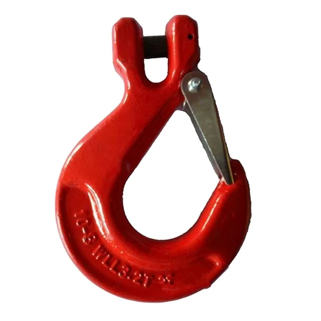G80 Color Painted Clevis Lifting Chain Sling Lift Hook for Sale