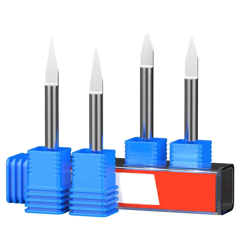 1/8 Shank Round bottom Engraving Bit for 3D Carving CNC Router tools 3A carbide overall length 38mm
