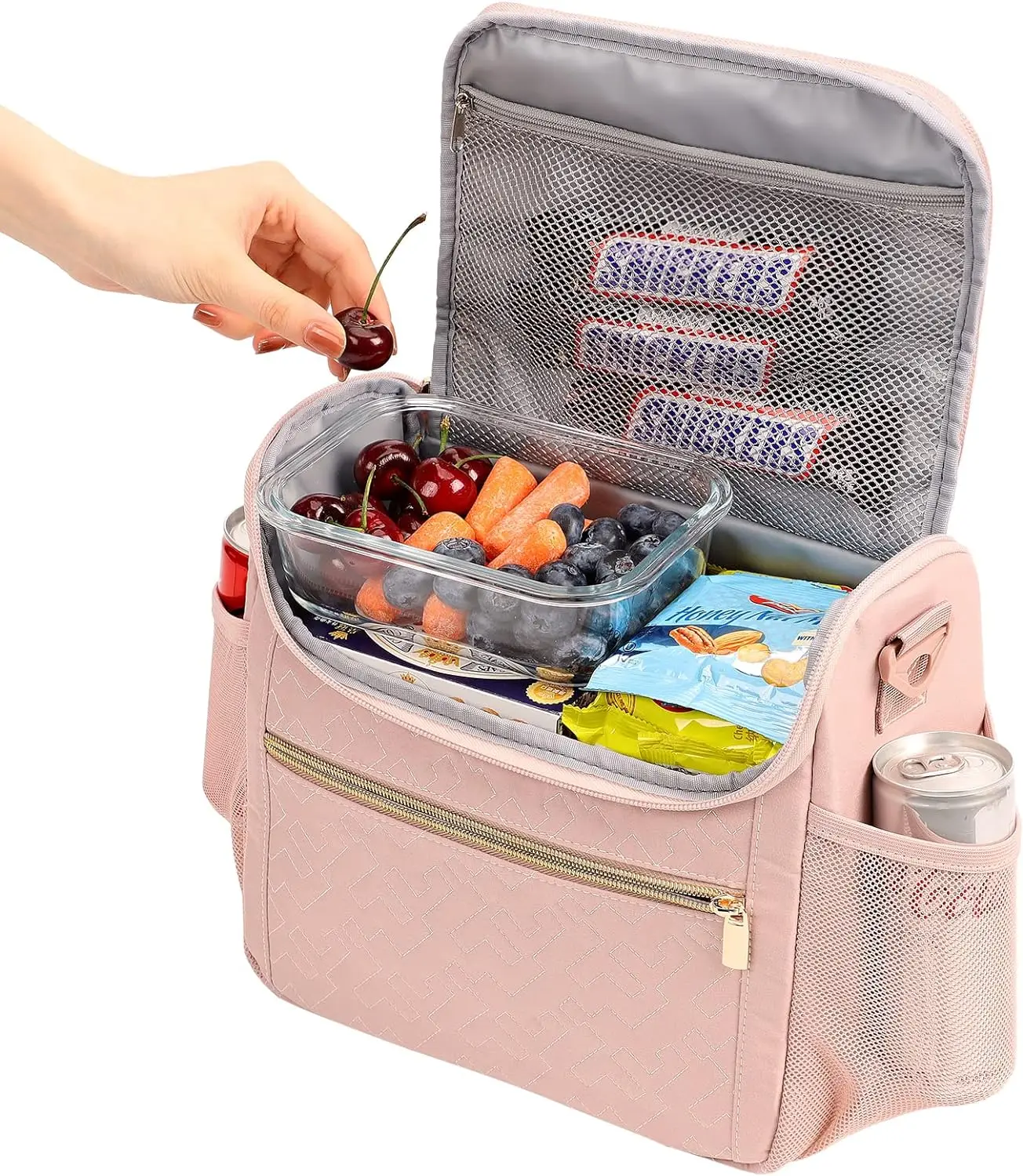 Long-term Large Capacity Portable Cooler bags thermal Insulation Lunch Bag Delivery cooler bag for Women