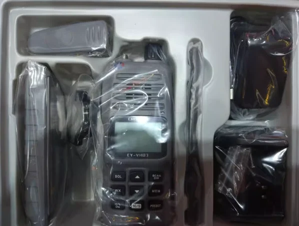 CY-VH03 VHF морская Взрывозащищенная рация с косточкой гортани гарнитура корабль пожарный стандарт