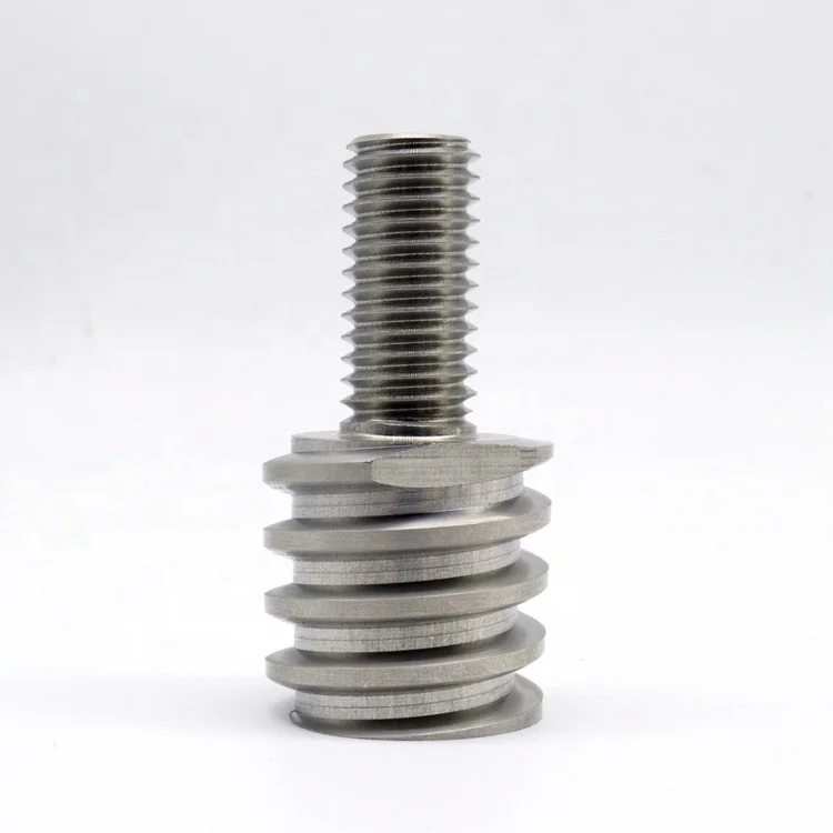 Custom made double dual sided threaded joint connecting screw