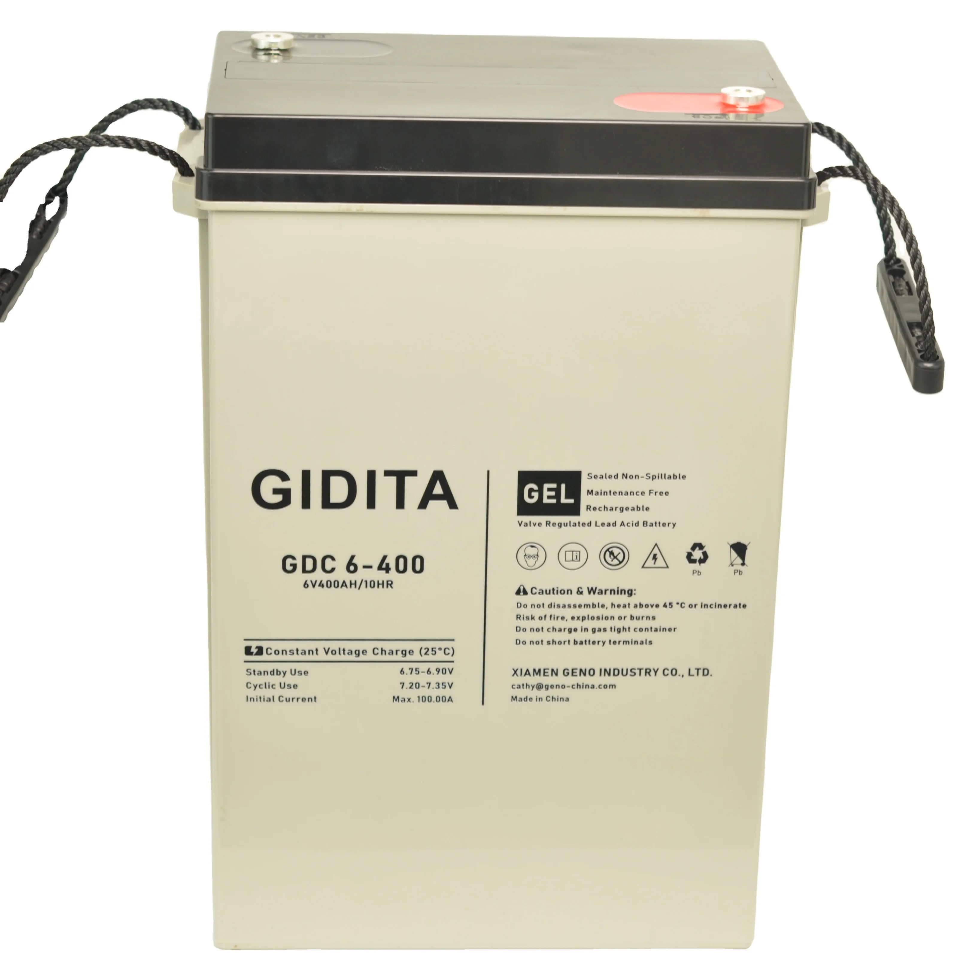 Customized  6v 400AH  Lead acid battery Deep Cycle Battery Off-grid power system solar gel battery