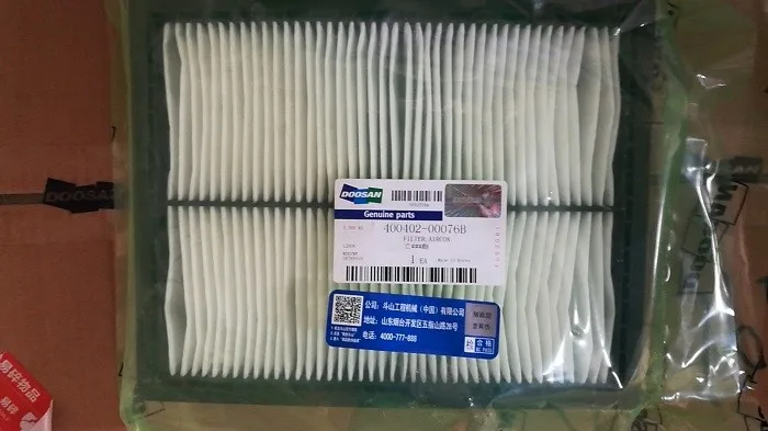 Экскаватор Doosan Daewoo Hyunda i оригинальный производитель фильтр Aircon 400402-00005/400402-00076B/400402-00005A