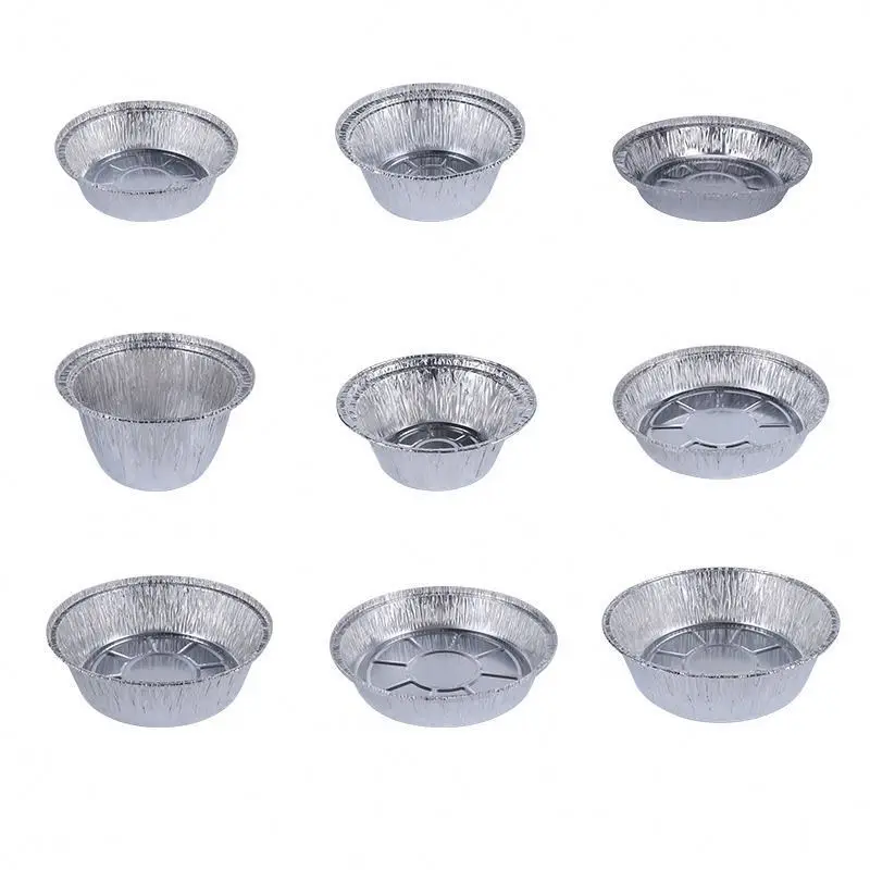 Wholesale Disposable OEM Logo Aluminium Foil For Food Packing Small Foil Tray Small Aluminium Foil Containers