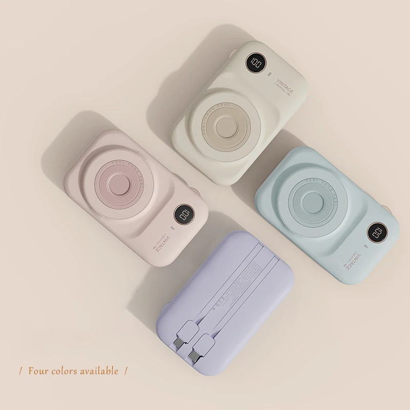 4800mAh Powerbank Docking Charger Small Size Fast Charging Type C Type L Mobile Phone Power Bank Portable