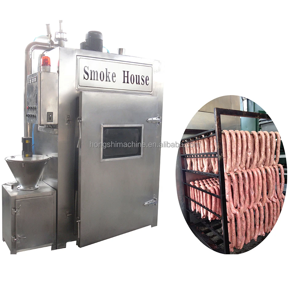 Commercial sausage making machine/Smoked meat processing machine/Complete Making Plant Production