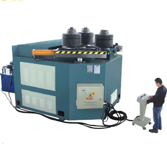 Portable CNC Hydraulic 3 Roller Profile Bending Machine