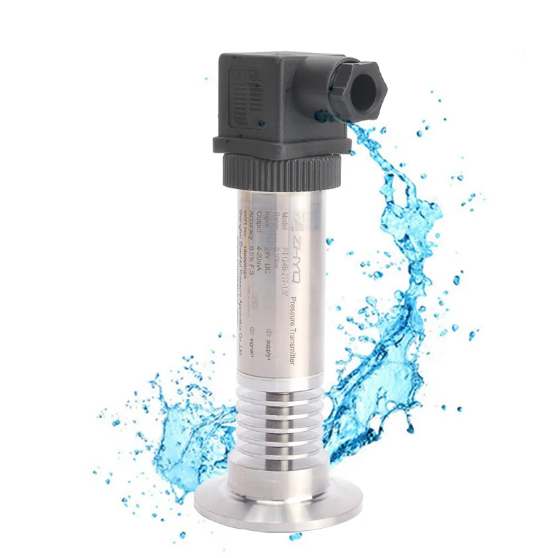 industrial OEM pressure senor transmitter flush diaphragm sanitary pressure transducer
