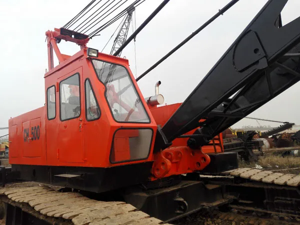 50ton японский бывший в употреблении гусеничный кран IHI CH500