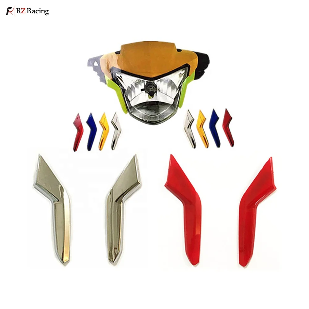 Motorcycle LED headlamp  protective shell scooter  headlamp rim for yamaha LC150/Y15ZR