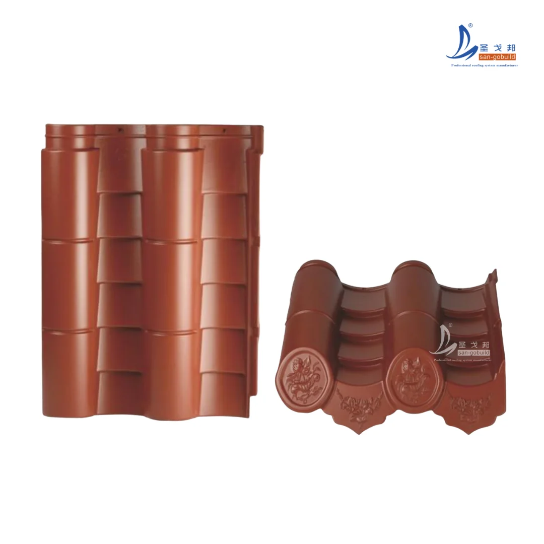 Sangobuild Chinese Style Roof Tile Antique Roofing For Temple, Pagoda, Villa, Shopping Mall, China Town