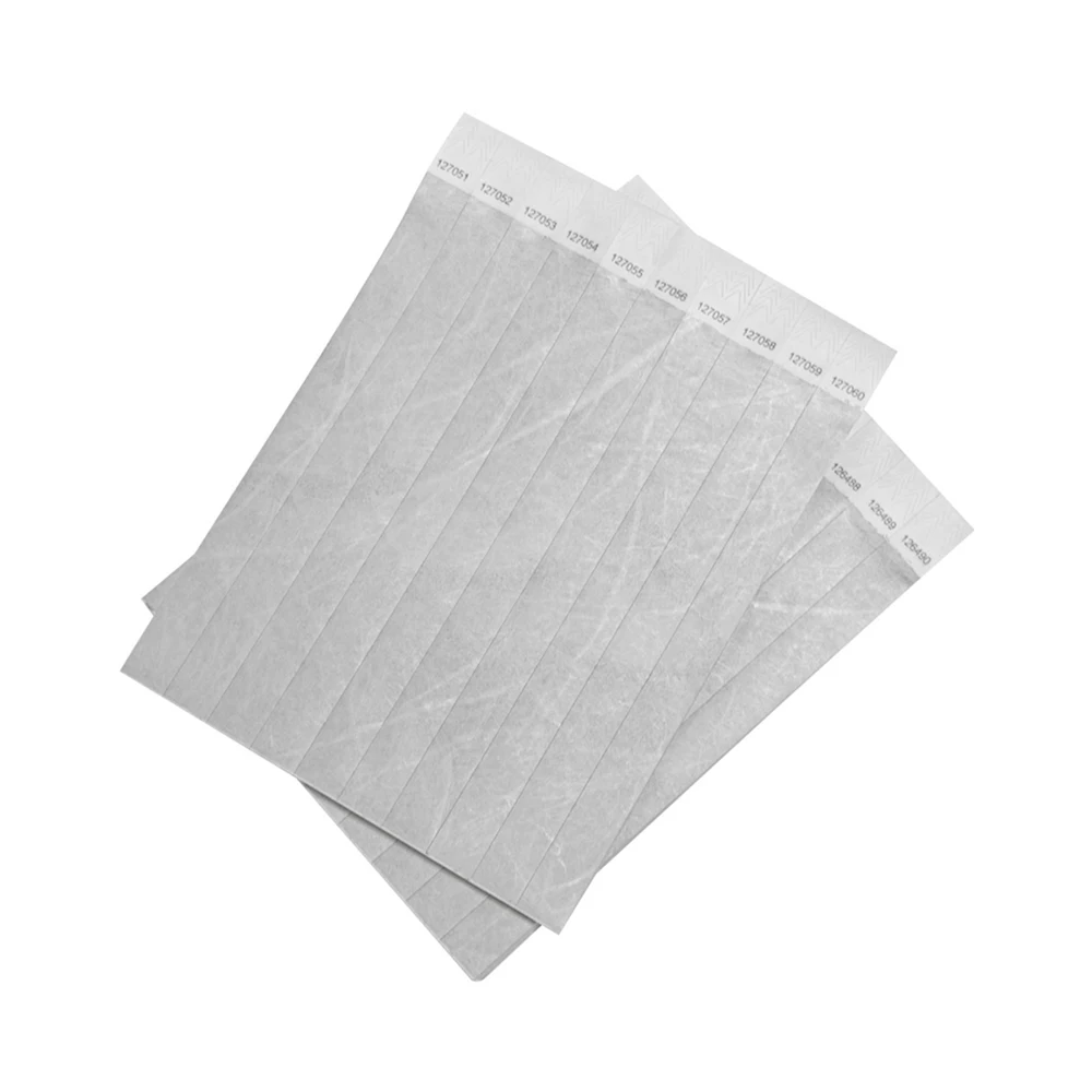 Hospital wristbands disposable custom logo wrist bands id wristband medical