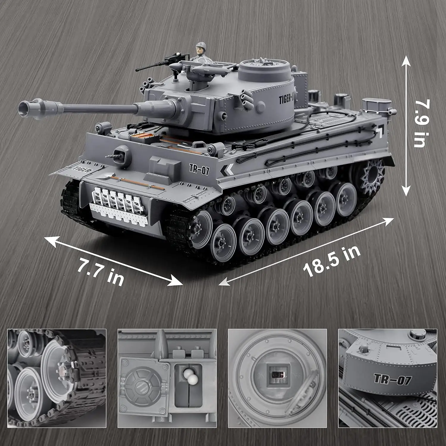 1:18 RC Battle Tank Remote Control Battling Game Tank Combat Fighting Military RC Tanks Car Toy For Kids