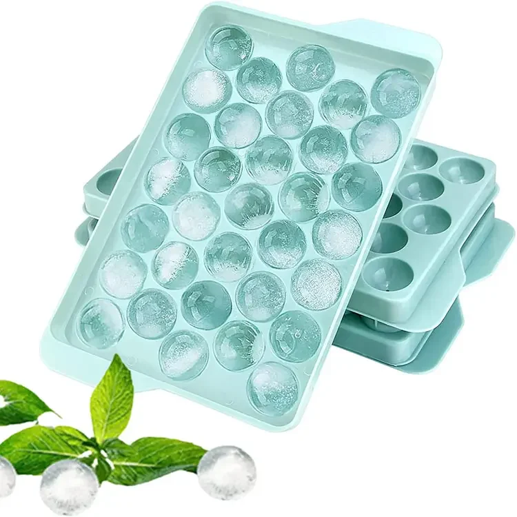 Food grade fruit ice block mould ice cream maker silicone rubber easy-release Ice Cube Mold