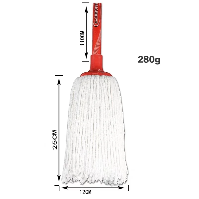 Wholesale Cleaning Product Microfiber Mopping Mops Supplier Kitchen Cleaning Cotton Floor Clean Cotton Wet Mops