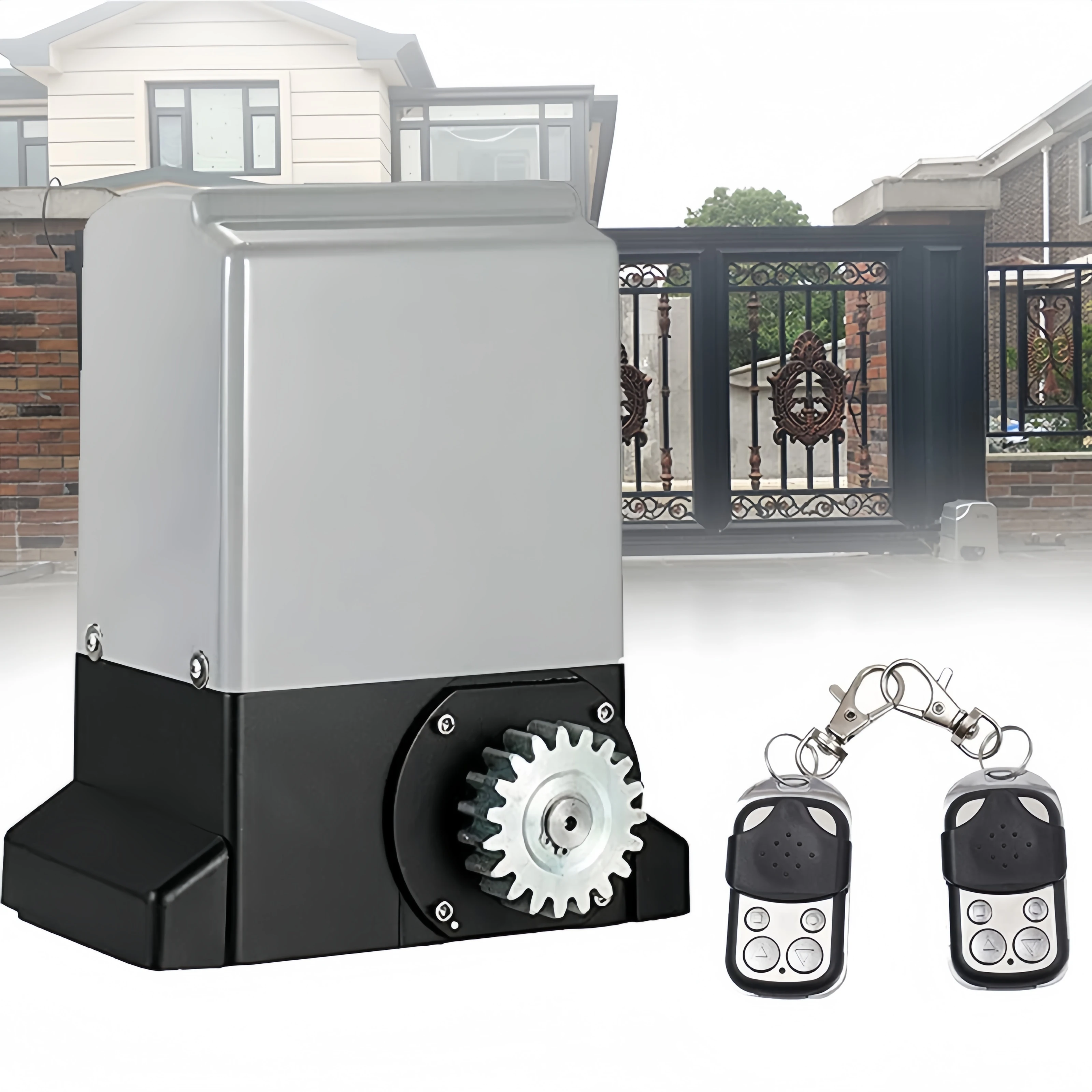 Heavy Duty Garage Door Automatic Door Operators Sliding Gate Motor Electric Sliding Gate Opener with Remote Control App