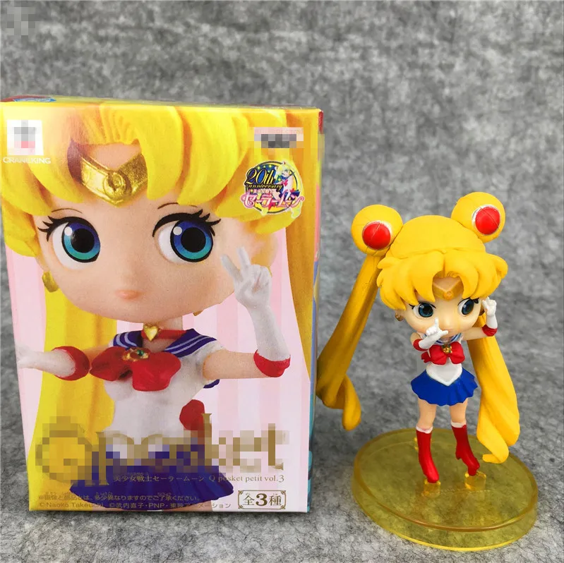 Japan Anime SAILOR MOON Figure Blind Box Ornaments Claw Doll Machine Blind Box Toys